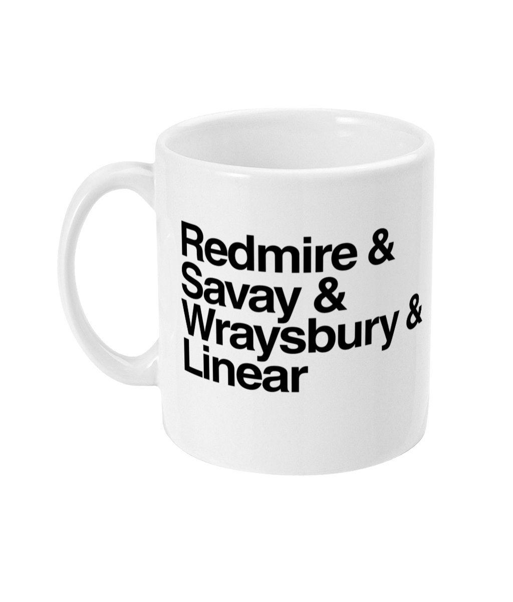 Redmire & Savay & Wraysbury & Linear | Legendary Carp Lakes Mug - Image 2