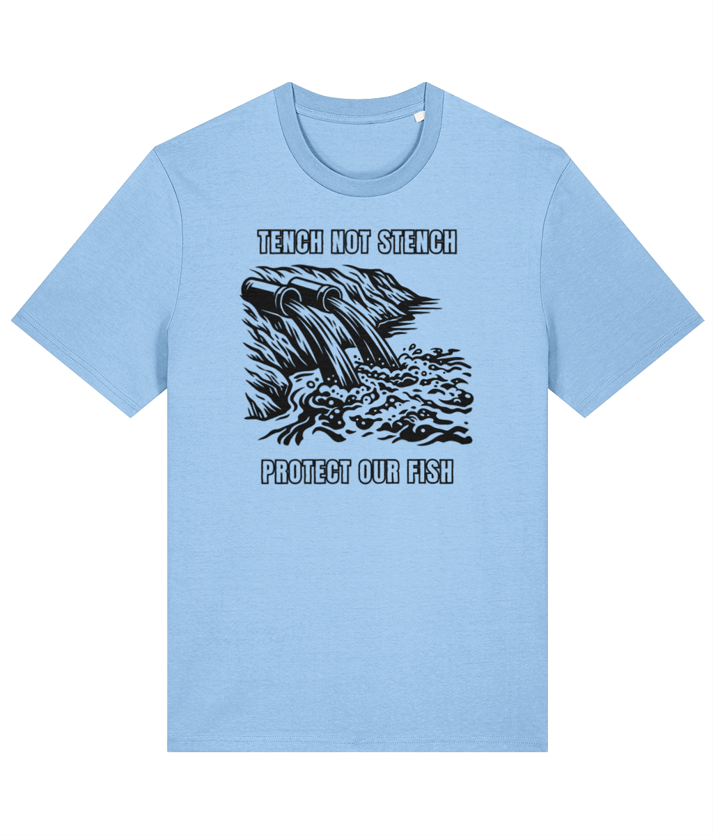 Protect Our Fish – Tench Not Stench T-Shirt - Image 3