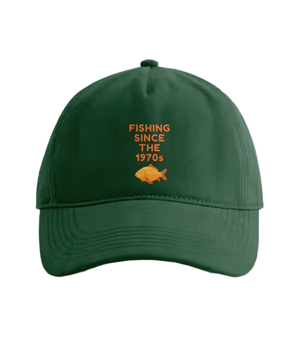 "Fishing Since The 1970s" Retro Angling Cap - Image 7