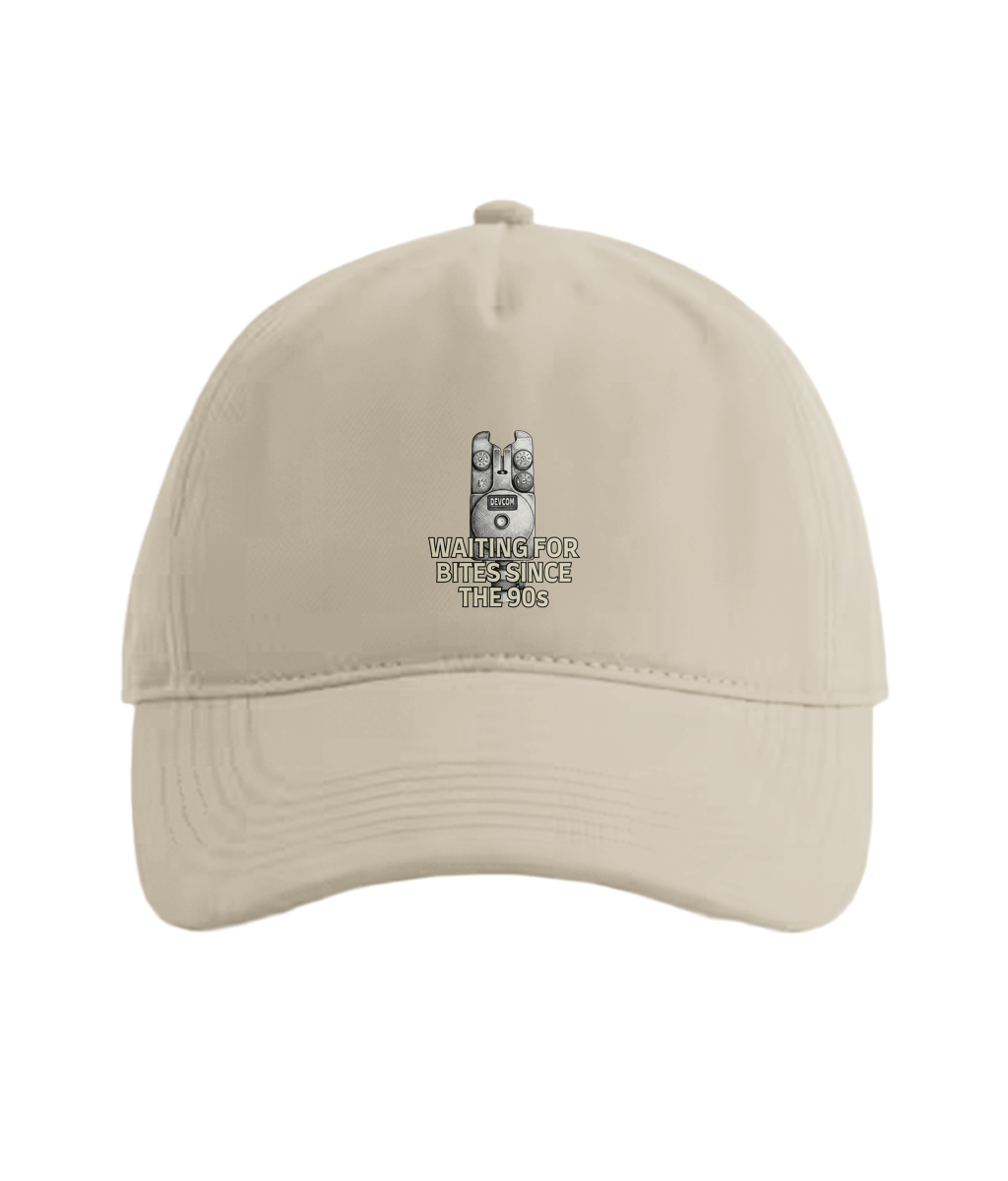 Vintage Bite Alarm "Waiting For Bites Since The 90s" Fishing Cap - Image 2