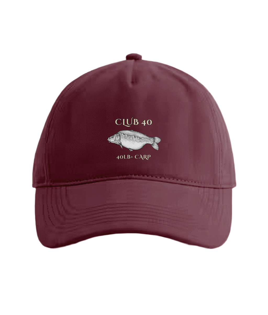 Club 40 – 40lb+ Carp Fishing Cap - Image 7