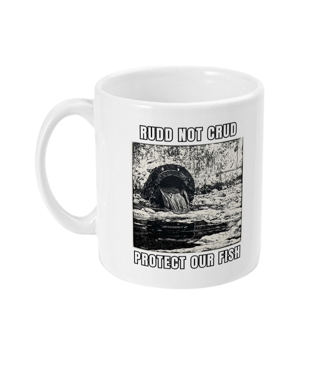 Protect Our Fish – Rudd Not Crud Mug - Image 2
