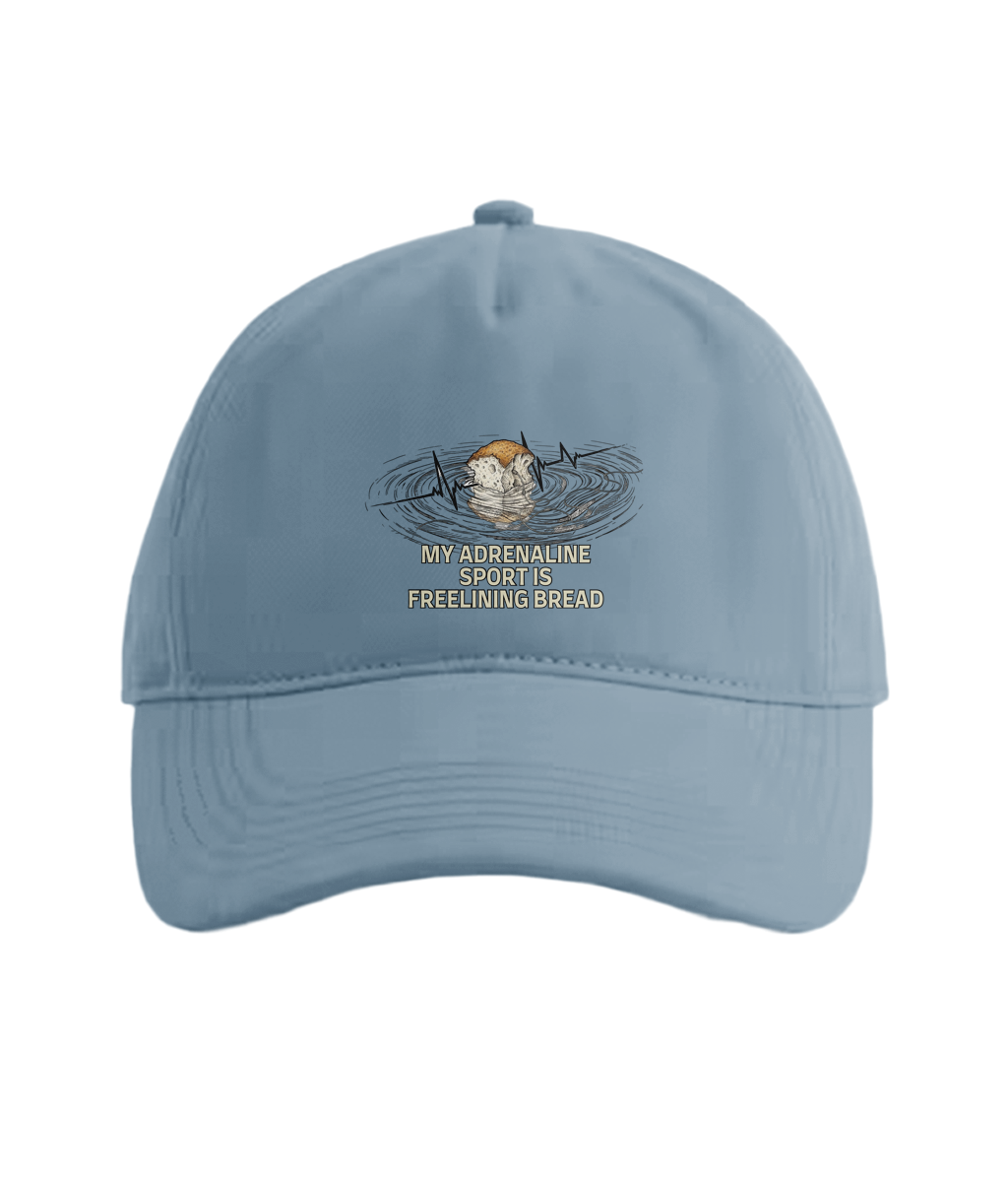 "Freelining Bread Is My Adrenaline Sport" Carp Fishing Cap - Image 4