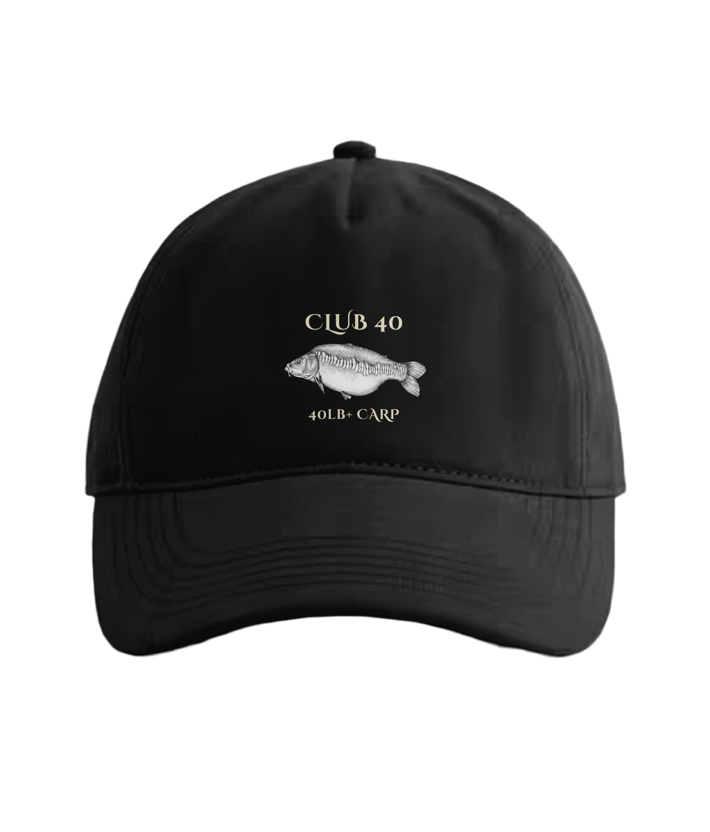 Club 40 – 40lb+ Carp Fishing Cap - Image 8