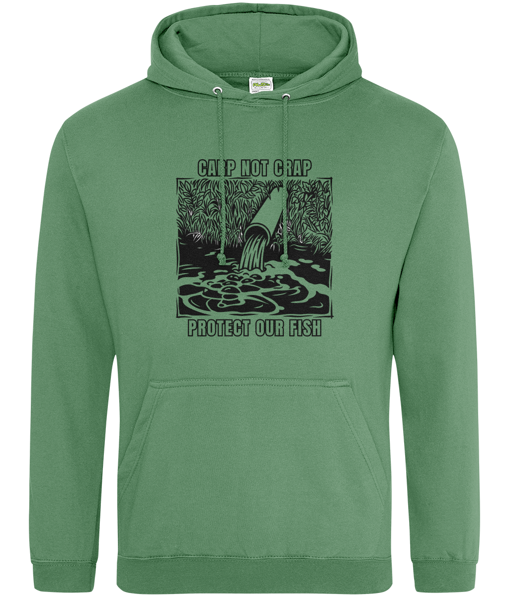 Protect Our Fish – Carp Not Crap Hoodie - Image 6