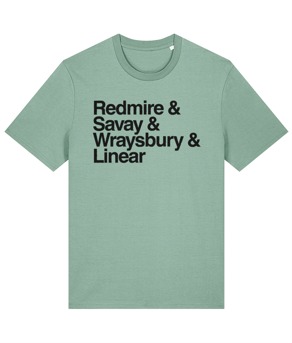 Redmire & Savay & Wraysbury & Linear | Legendary Carp Lakes T-Shirt - Image 7