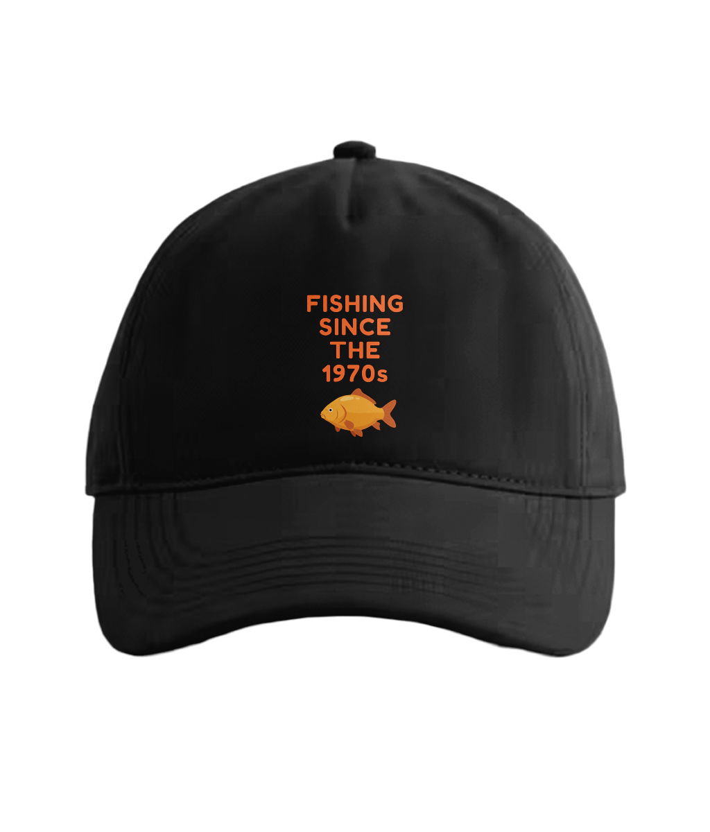 "Fishing Since The 1970s" Retro Angling Cap - Image 8