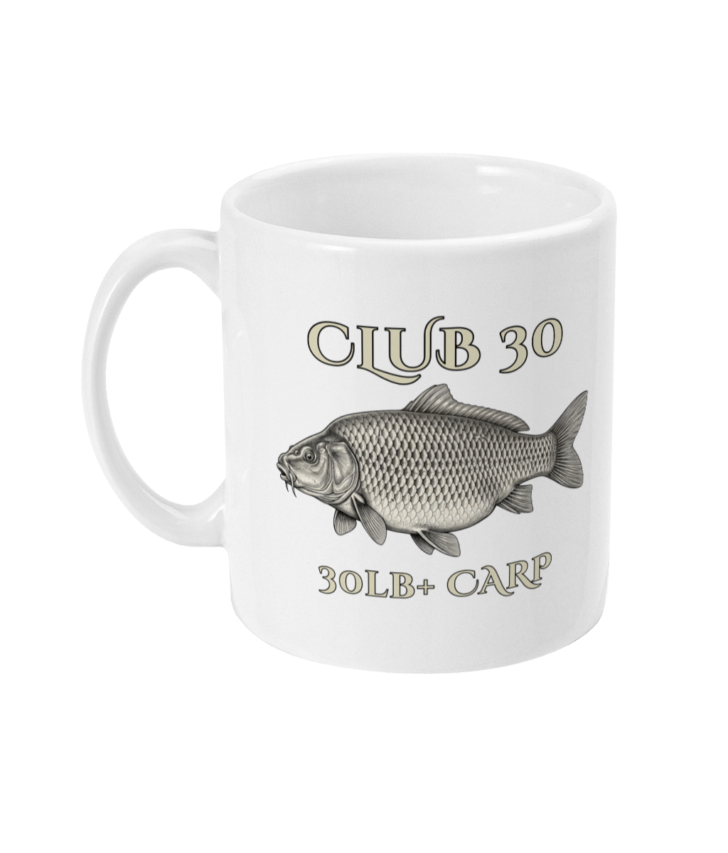 Club 30 – 30lb+ Carp Fishing Mug - Image 2
