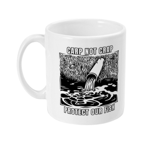 Protect Our Fish – Carp Not Crap Mug