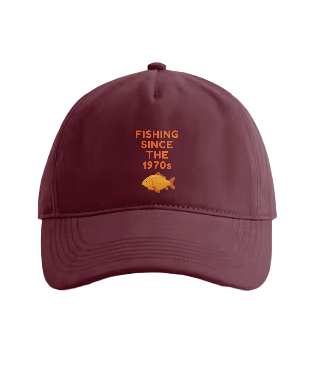 "Fishing Since The 1970s" Retro Angling Cap - Image 2